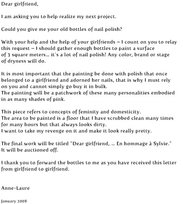 anne-laure oberson letter